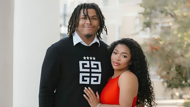 Walter Nolen's GF Tyler Nelson teases DT's landing spot by showing off draft merch ahead of mega event