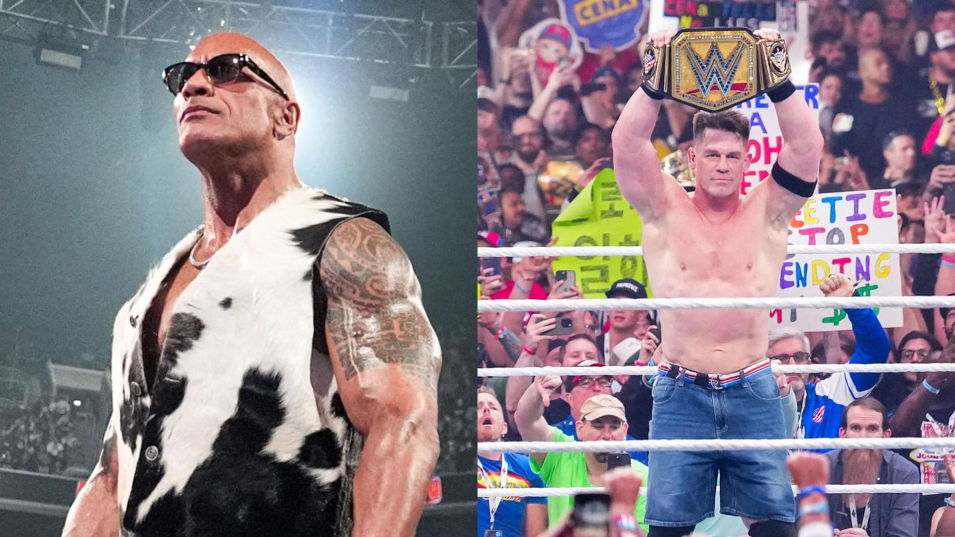 John Cena is the current Undisputed WWE Champion (Images credit: WWE.com)