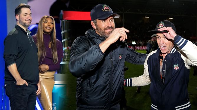 Serena Williams' husband Alexis Ohanian congratulates Ryan Reynolds and Rob McElhenney as Wrexham AFC scripts history