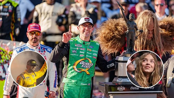 Todd Gilliland drops 4-word reaction as he ships Austin Cindric with Hollywood star Sydney Sweeney