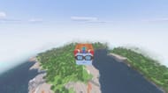 Happy ghasts should be able to get a speed boost if they fly up to a certain height (Image via Sportskeeda Gaming // Mojang Studios)