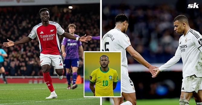 Arsenal or Real Madrid? Neymar Jr predicts winner of UEFA Champions League Q/F clash