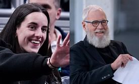 "Stop scoring": David Letterman gets outplayed as Caitlin Clark's competitive spirit shines in hilarious 1-on-1 blueberry battle