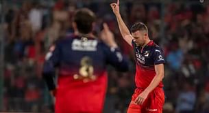 Josh Hazlewood takes sweet revenge by getting Yashasvi Jaiswal caught after being hammered for 4, 4 & 6 in RCB vs RR IPL 2025 match [Watch]