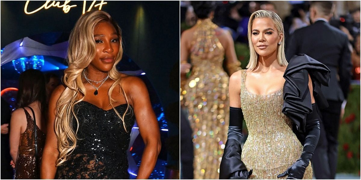Serena Williams and Khloe Kardashian