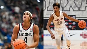 Former UConn hooper Isaiah Abraham drops 2-word reaction on ex-Kentucky commit Acaden Lewis in Georgia uniform
