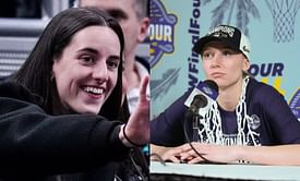 Michael Jordan's ex-teammate Etan Thomas throws dart at Caitlin Clark fans after Paige Bueckers' NCAA triumph