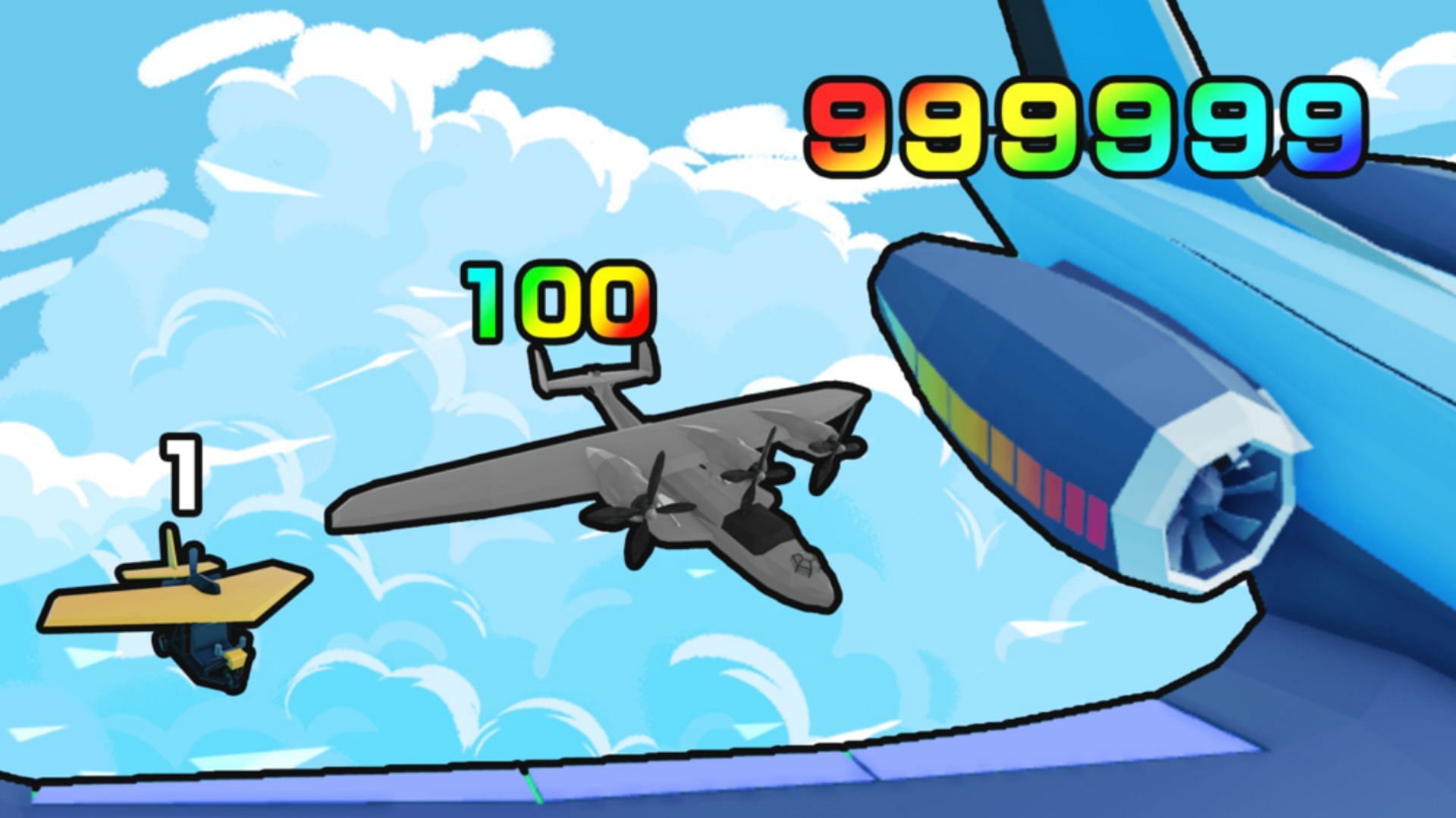 Gain Energy to go faster in Plane Training (Image via Roblox)