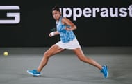 Sara Sorribes Tormo at the Linz Open 2025. (Photo: Getty)