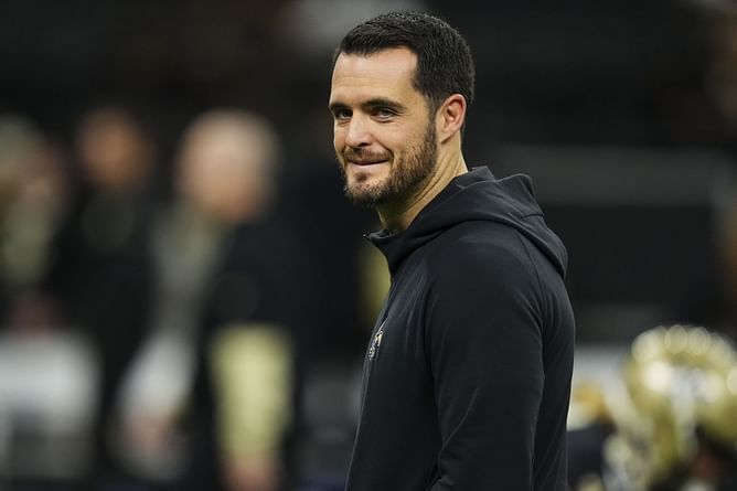 Mike Florio uses "The Office" reference to speculate Derek Carr and Saints’ souring relationship - "Awkward Michael and Jan dinner"