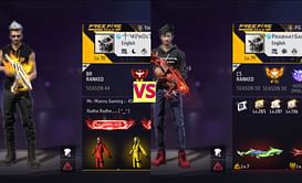 Mr. Mannu Gaming vs Prabhat Gamer: किसके Free Fire MAX में बेहतर स्टैट्स हैं?