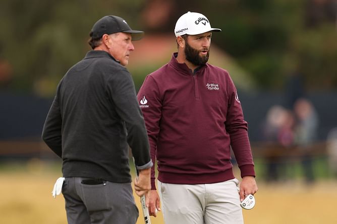 Phil Mickelson announces the finale of his face-off with Jon Rahm and partner alongside LIV Golf influencer