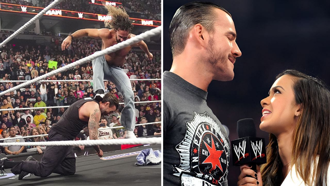 Punk had a message for AJ after the attack (via WWE