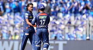 Digvesh Rathi celebrates with his trademark autograph gesture after ending Ryan Rickelton’s carnage in MI vs LSG IPL 2025 clash [Watch]