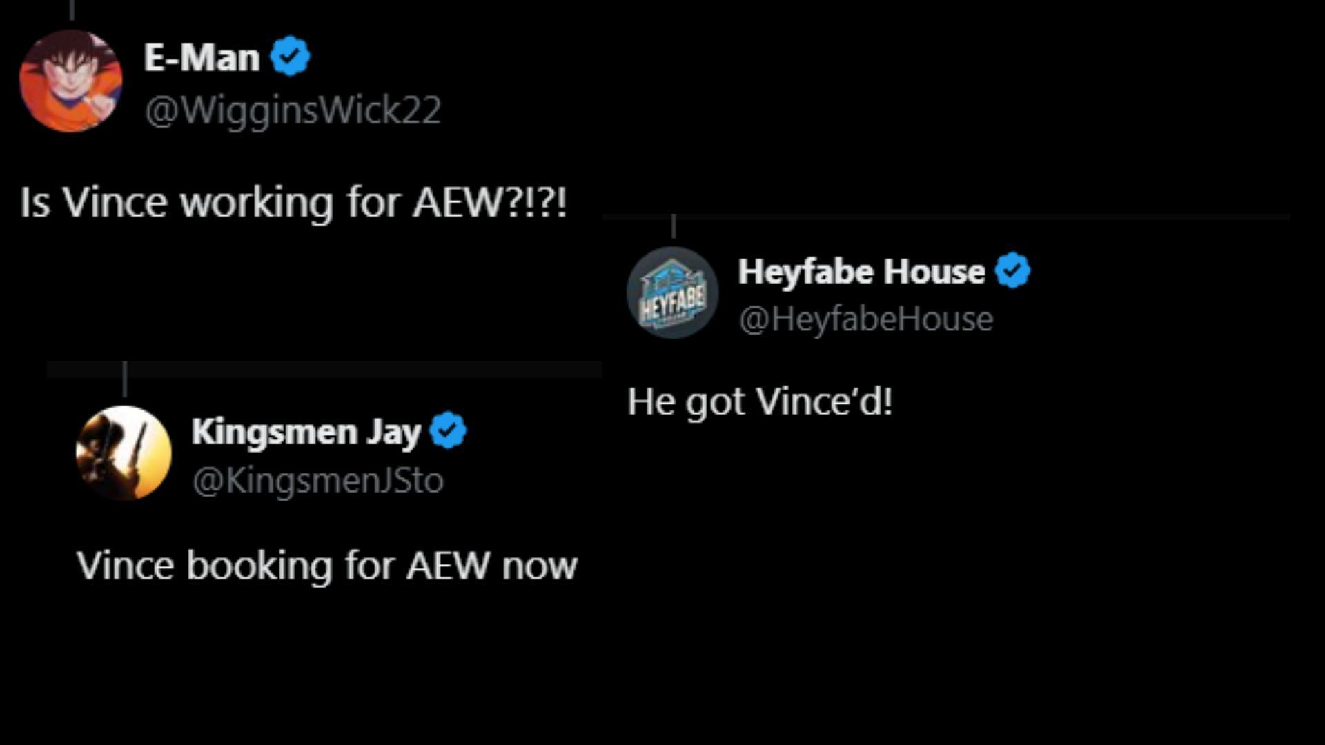 Fans react to Stokely Hathaway&#039;s new name. (Image via Drainmaker&#039;s X)
