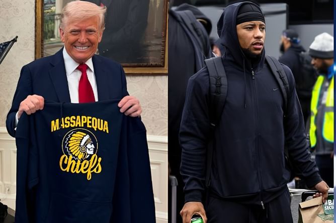"That was not good" - President Donald Trump claims he advised Giants to not part ways with Saquon Barkley