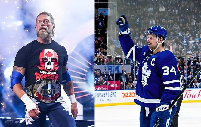 AEW's Adam Copeland reveals wild 'shirtless and pantsless' celebration plan with Paul Bissonnette if Maple Leafs win Stanley Cup