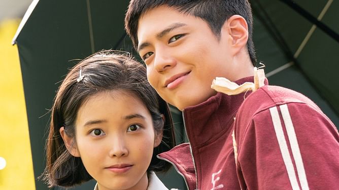Park Bo Gum and IU's images from When Life Gives You Tangerines used without permission in China, sparking discussion on illegal streaming