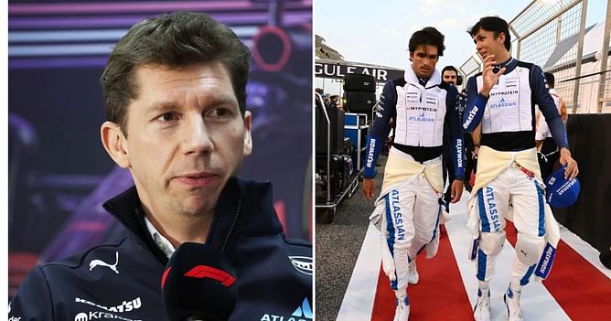 Williams' boss feels “blessed” to have both Carlos Sainz and Alex Albon ahead of Saudi Arabian GP