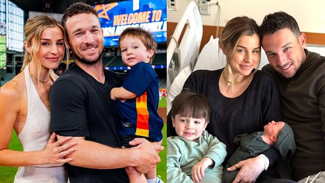 Alex Bregman's wife Reagan enjoys relaxing afternoon with sons Knox and Bennett
