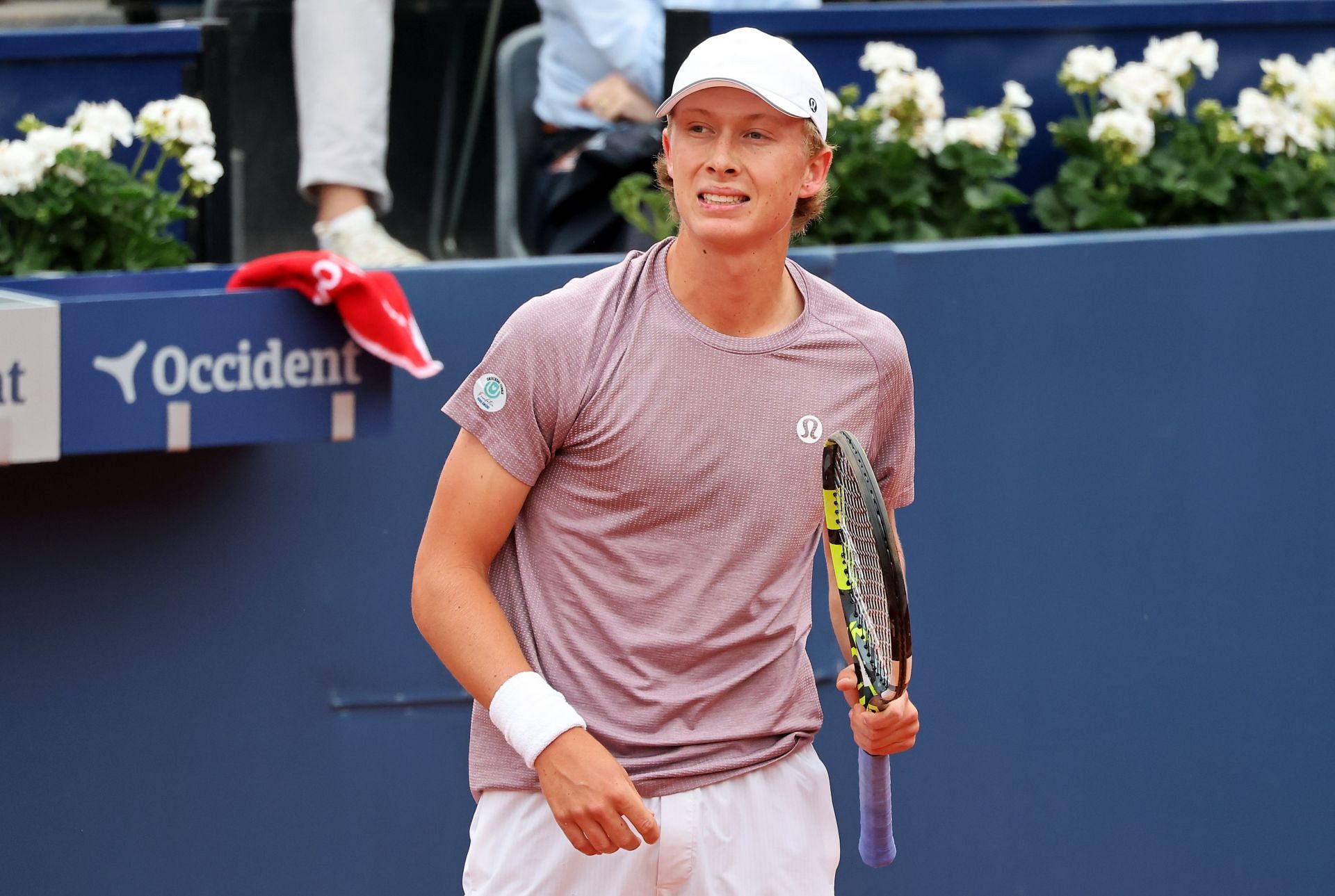Quinn in action at the Barcelona Open 2025 - Day Two - Source: Getty