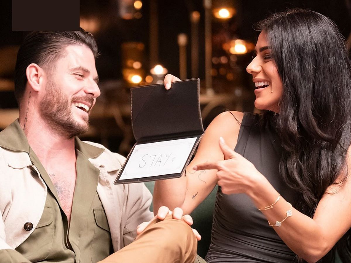 Paul and Carina from Married at First Sight Australia season 12 (Image via Instagram/@carinamirabile)