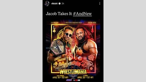 Image via @rikishi on Instagram