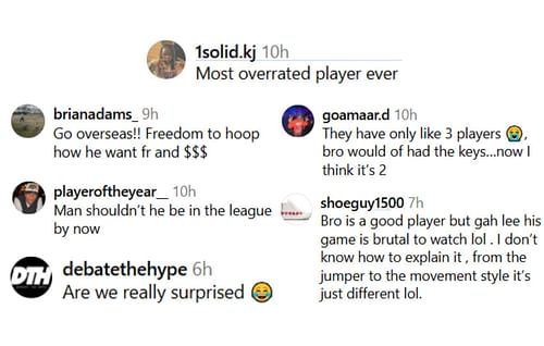 Fans react to Johnson's transfer portal update | @br_hoops/ig
