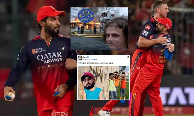 "You only miss the sun when it starts to snow"- Top 10 funny memes after RCB's win vs RR in IPL 2025 match in Bengaluru