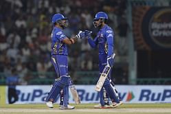 Telangana MLA meets star MI cricketers Suryakumar Yadav and Tilak Varma during IPL 2025, daughter gets their autographs [Watch]