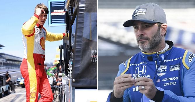 When Josef Newgarden lauded NASCAR legend Jimmie Johnson’s IndyCar journey