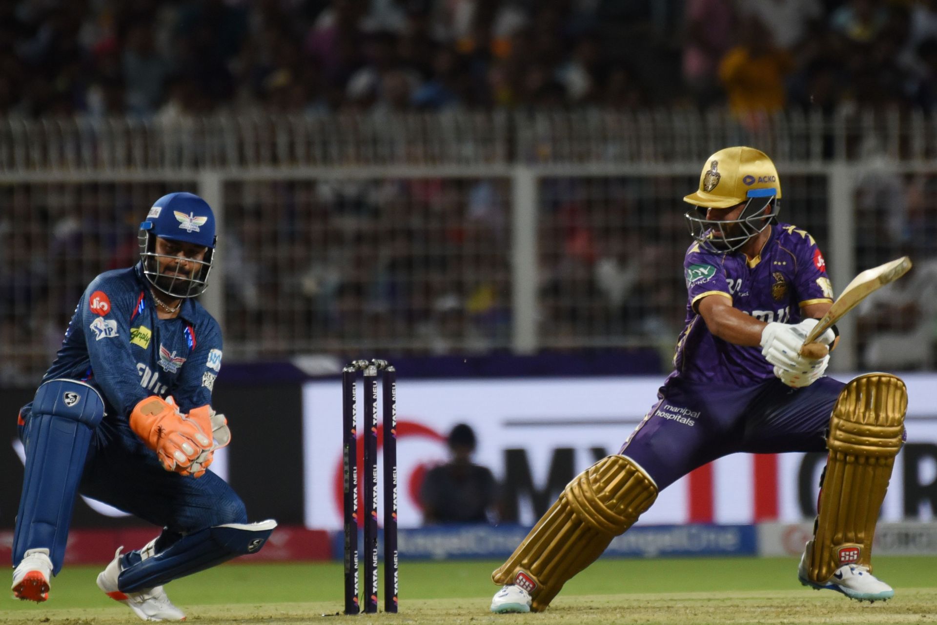 Ajinkya Rahane scored a blazing half-century in KKR&#039;s IPL 2025 clash against LSG. [P/C: Getty]