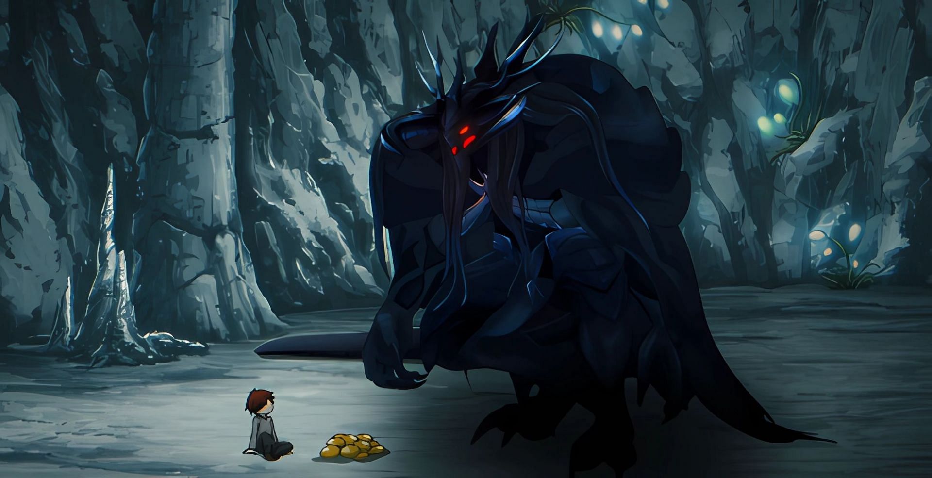 Arthur Leywin and Sylvia as seen in the anime trailers (Image via Studio A-Cat)