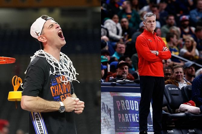 Todd Golden humbly reacts to beating Gators legend Billy Donovan as youngest Florida coach to win NCAA championship