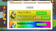 Get double the amount of Wins by using Win Potions (Image via Roblox)