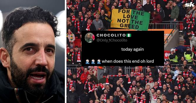 "Them starting together annoys me", "We are going to lose" - Fans unhappy with Manchester United duo's inclusion in XI for Lyon clash