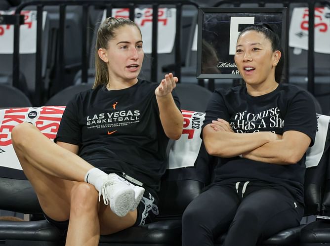 Kate Martin drops 2-word reaction as FGCU hires ex-Iowa assistant Raina Harmon as new HC