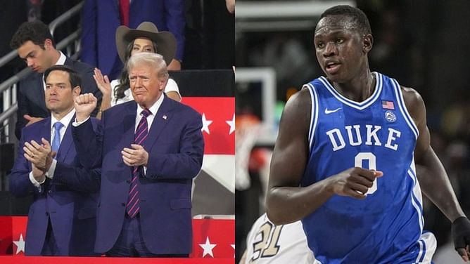 Duke's 7'2" star Khaman Maluach may be forced to leave country due to Donald Trump government's visa measures