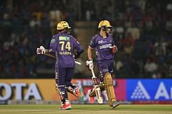 DC vs KKR: गुरबाज-नरेन का तूफानी अंदाज, रघुवंशी ने भी बल्ले से किया कमाल, कोलकाता ने बनाया 200 से ज्यादा का स्कोर