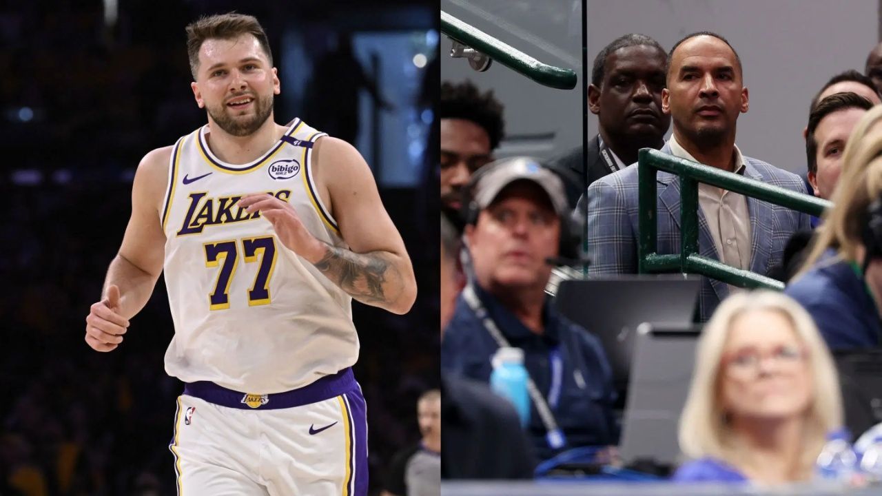 Nico Harrison reacts to Luka Doncic's disappointment over Mavericks GM having 'no regrets' on trading him to Lakers