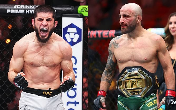 Islam Makhachev gives two-word reaction to Alexander Volkanovski reclaiming the UFC featherweight throne