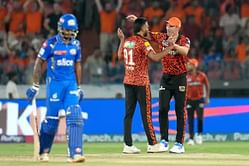 What happened the last time SRH played MI in Hyderabad before IPL 2025?