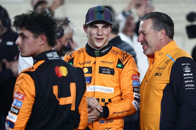 Zak Brown snubs Lando Norris, tips Oscar Piastri as the driver ‘going to get stronger’