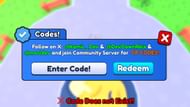 The Pancake Battles invalid code issue (Image via Roblox)