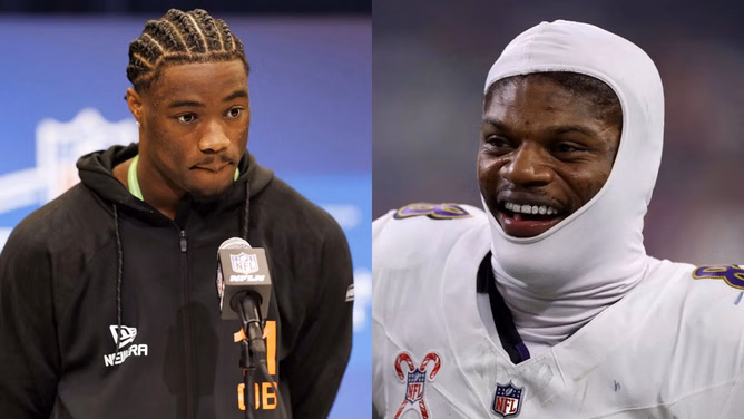 Jalen Milroe makes feelings clear on speed comparison with Lamar Jackson ahead of 2025 NFL draft