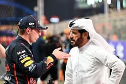 In pictures: FIA president seen wagging his finger at Max Verstappen after the F1 Saudi Arabian GP