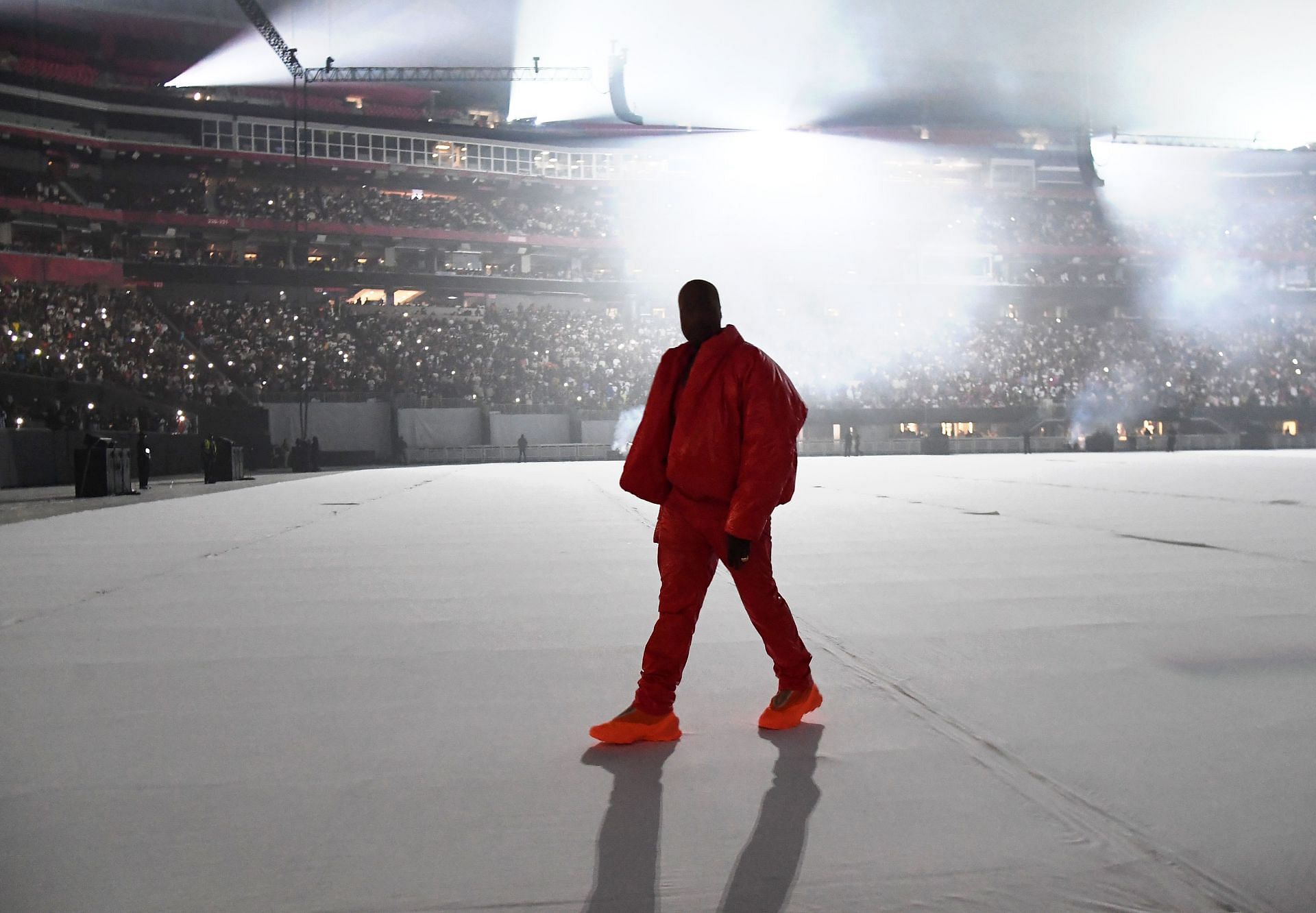 &quot;DONDA By Kanye West&quot; Listening Event At Mercedes Benz Stadium In Atlanta, GA - Source: Getty