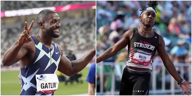 "Ain't no slump" - Justin Gatlin and Rodney Green break down youngster Christian Miller's early season performances
