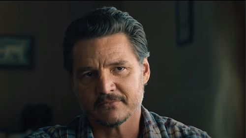 A still of Clint (Pedro Pascal) from Freaky Tales (Image via YouTube/Lionsgate)