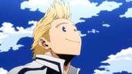 Mirio Togata as seen in anime (Image via Bones)